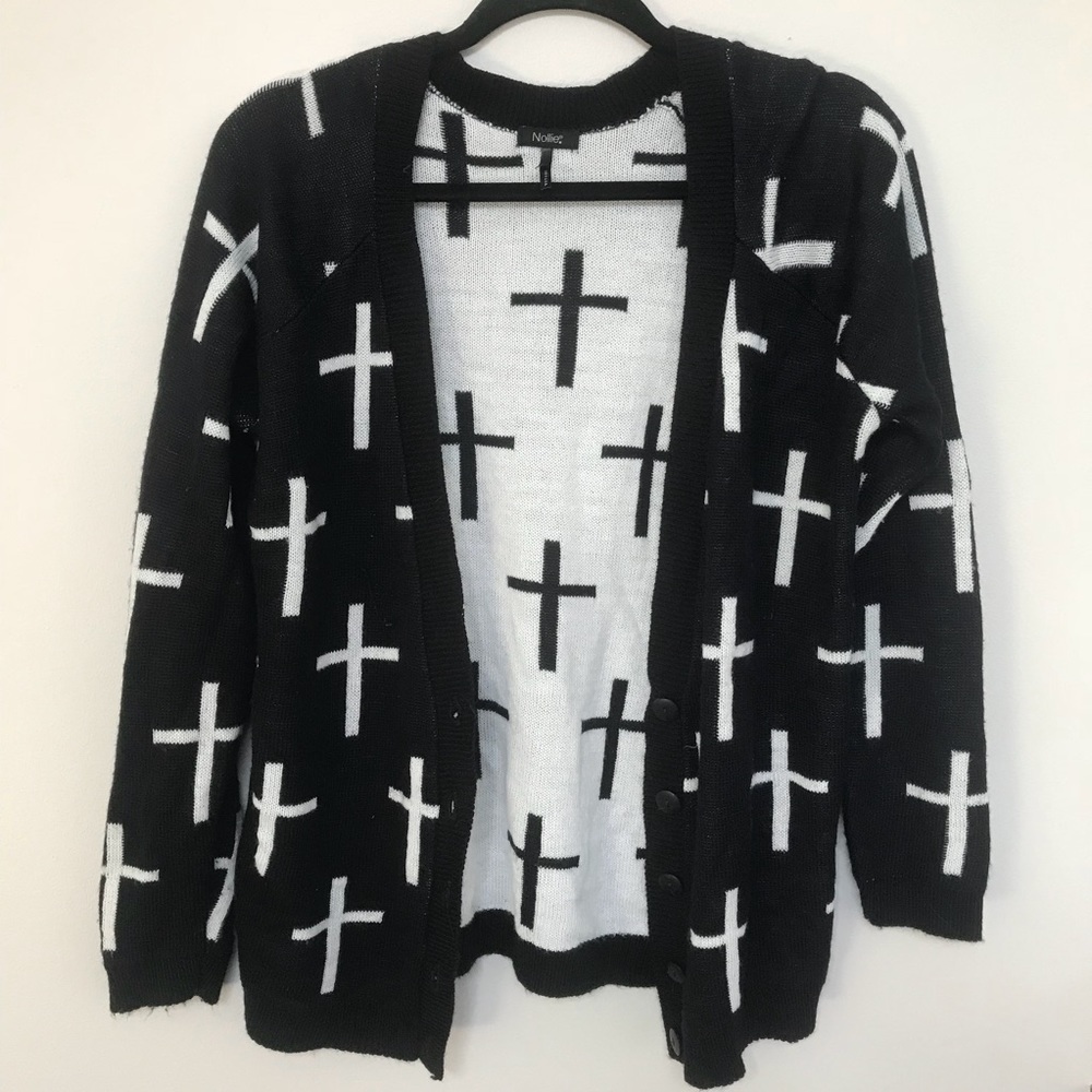 ▪️▫️Black & White Sweater▫️▪️